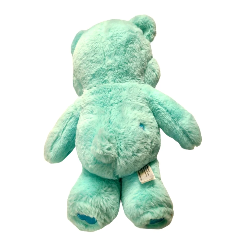Care Bears Wish Bear Teal and White Stuffed Plush Collectible Toy Animal - Picture 4 of 8